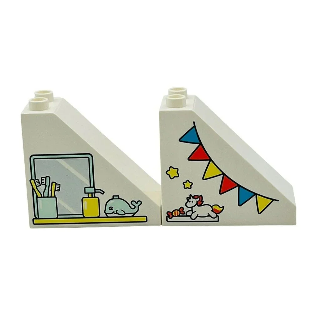 Lego Duplo Circus Ringmaster Unicorn Children Bathroom‎ Lot of 6
